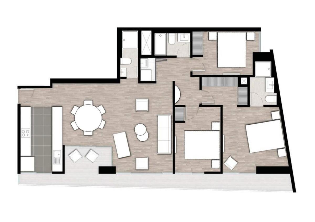 לימה ✶ Maras Residence ✶ Luxury Rooftop Pool & Grill מראה חיצוני תמונה